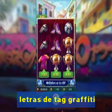 letras de tag graffiti