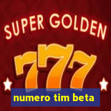 numero tim beta