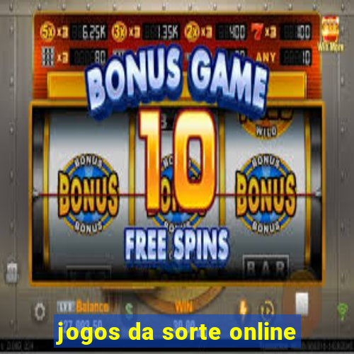 jogos da sorte online