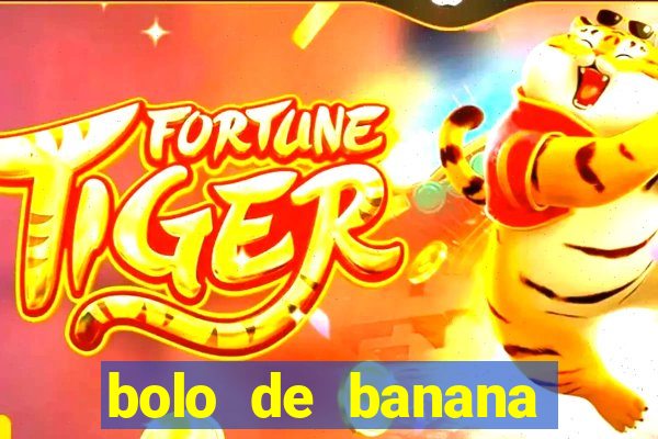 bolo de banana menino prendado