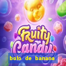 bolo de banana menino prendado