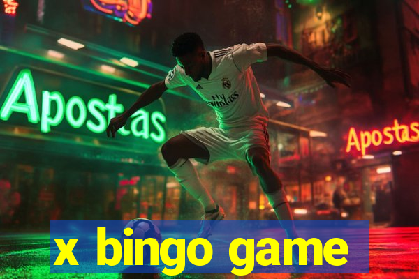 x bingo game