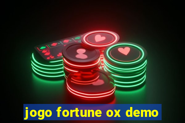 jogo fortune ox demo