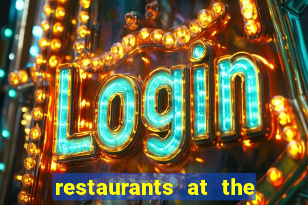 restaurants at the venetian casino