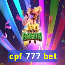 cpf 777 bet