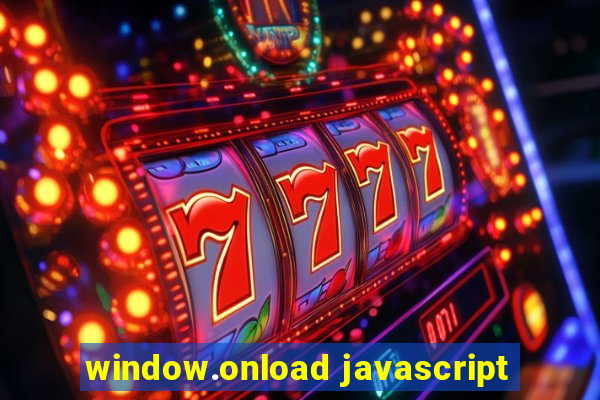 window.onload javascript