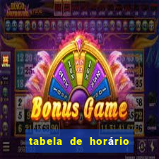 tabela de horário do fortune tiger