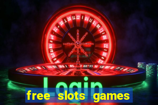 free slots games real money