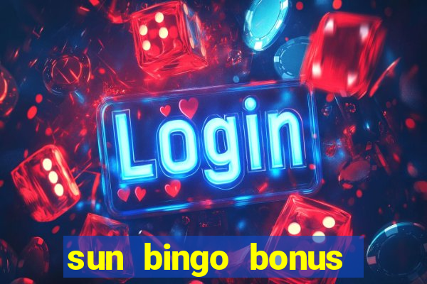 sun bingo bonus terms and conditions