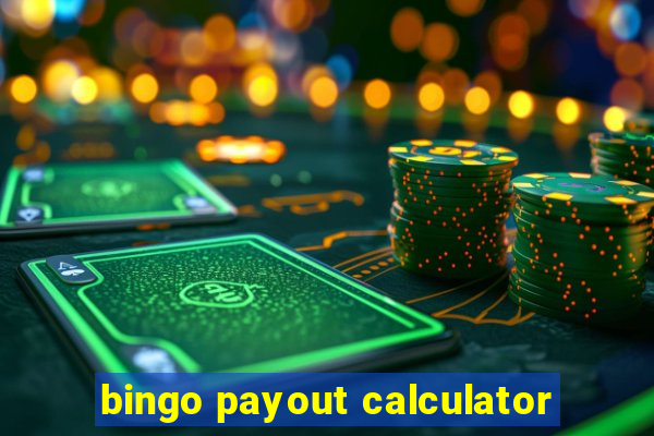 bingo payout calculator