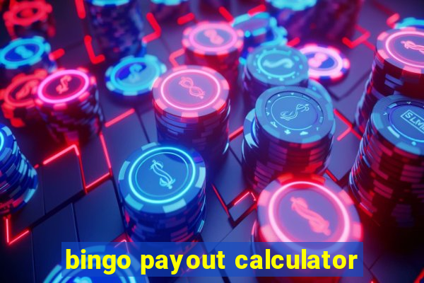 bingo payout calculator