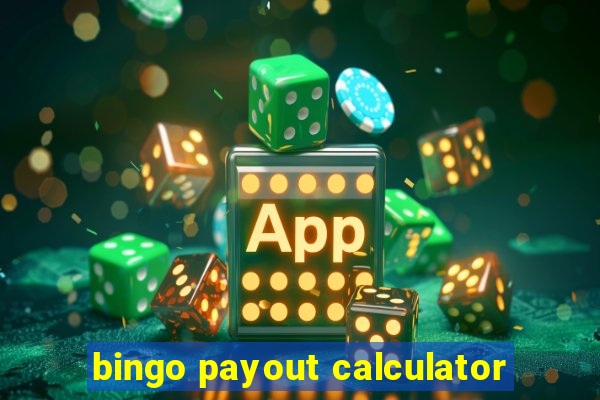 bingo payout calculator