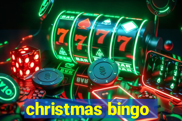 christmas bingo