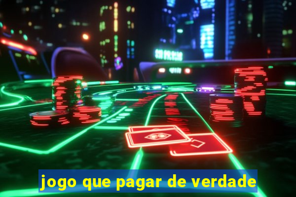 jogo que pagar de verdade