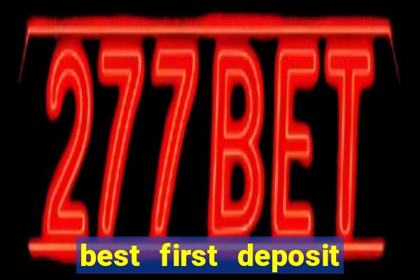 best first deposit bingo bonus