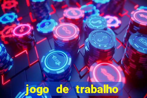 jogo de trabalho no escritório