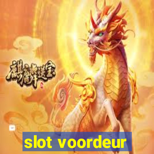 slot voordeur