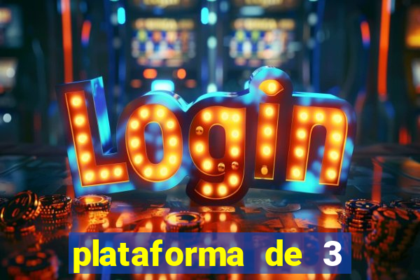 plataforma de 3 reais cassino