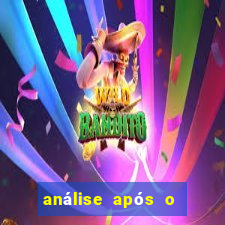 análise após o jogo de futebol