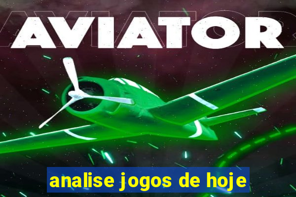 analise jogos de hoje