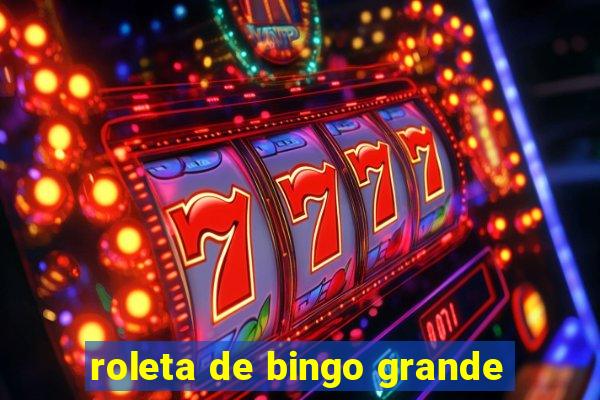 roleta de bingo grande