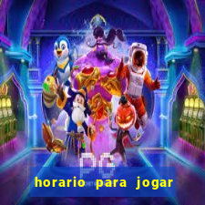 horario para jogar fortune tiger hoje