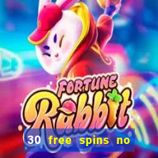 30 free spins no deposit paradise casino