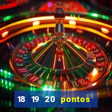 18 19 20 pontos todo concurso com jogos de 50 dezenas