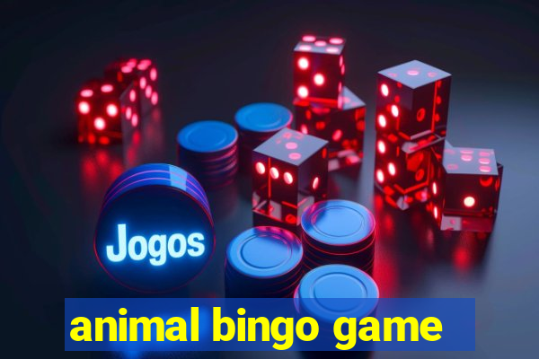 animal bingo game