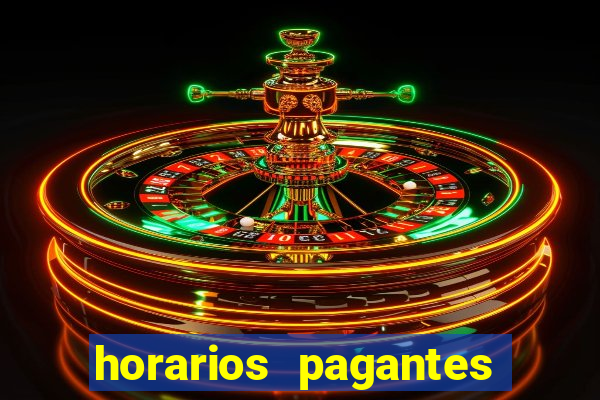 horarios pagantes slots pg