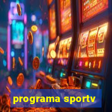 programa sportv