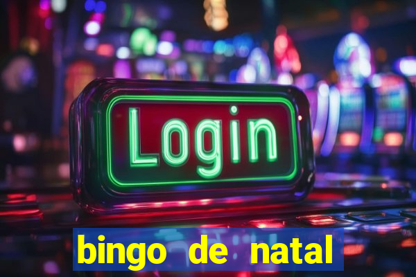 bingo de natal para imprimir gratis