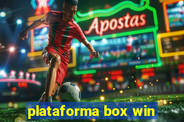 plataforma box win