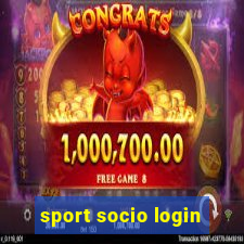 sport socio login