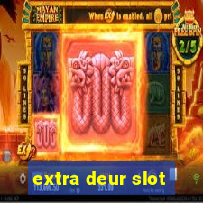 extra deur slot