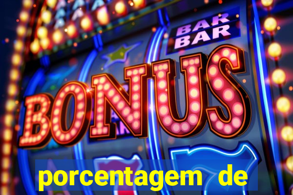 porcentagem de pagamento slots