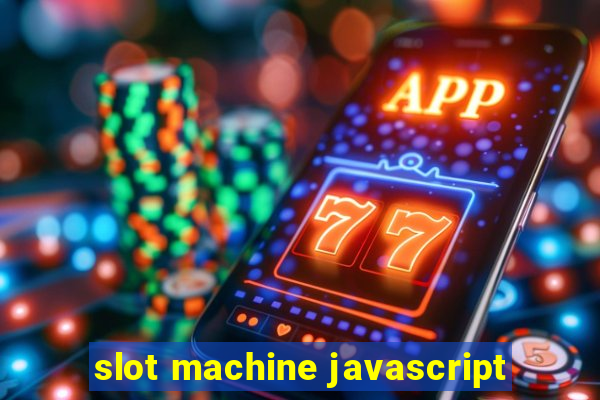 slot machine javascript