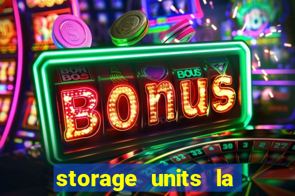 storage units la plata md