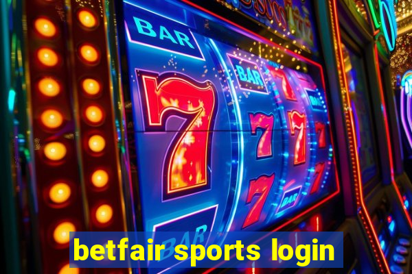 betfair sports login