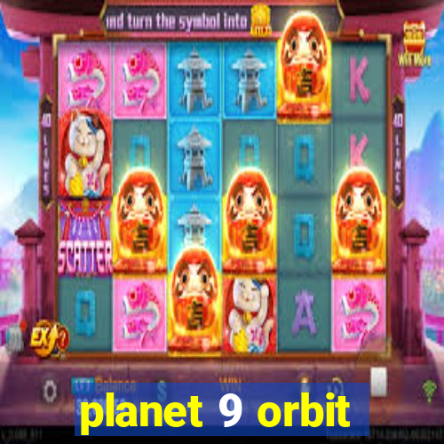 planet 9 orbit