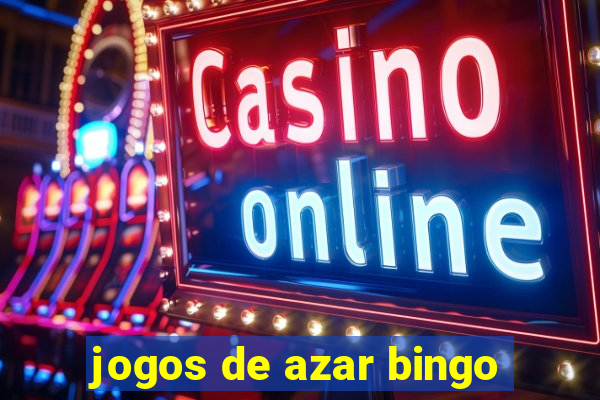 jogos de azar bingo