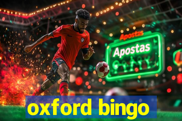 oxford bingo