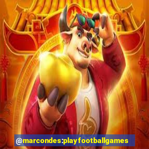 @marcondes:playfootballgames bingo football