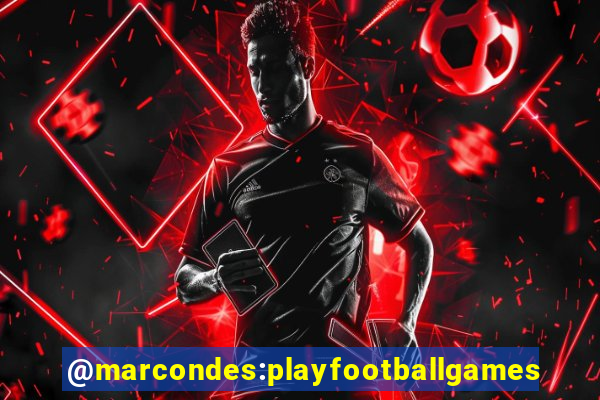 @marcondes:playfootballgames bingo football