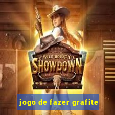 jogo de fazer grafite