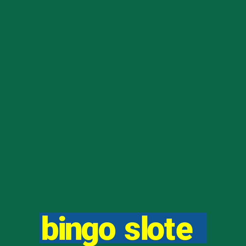 bingo slote