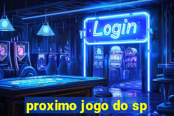 proximo jogo do sp