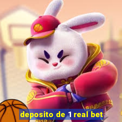 deposito de 1 real bet