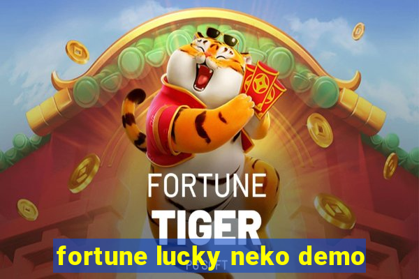 fortune lucky neko demo