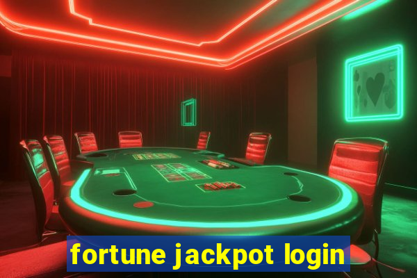 fortune jackpot login